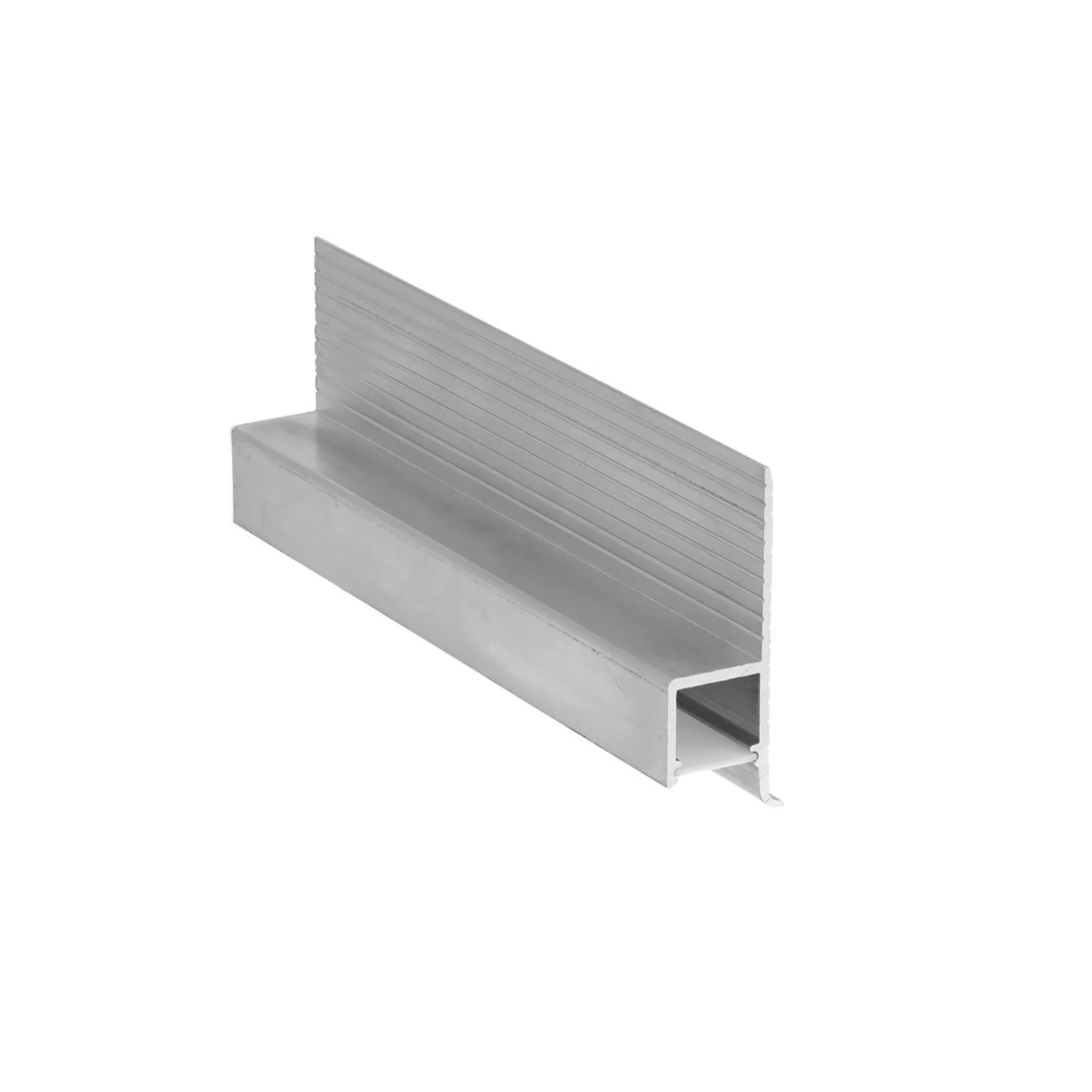 Aluprofil til indspartling, OMNI10 AC2, aluminium, til LED-strips