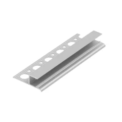 Aluprofil til indspartling, OMNI10 AC2 PLUS, ubehandlet aluminium, til LED-strips