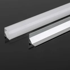 Aluprofil til LED-strip, 2000x15,8mmx15,8mm