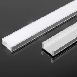 Aluprofil til LED-strip, 2000x17,4x7 mm.