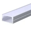 Aluprofil til LED-strip, 2000x20x10mm, Sølvhus