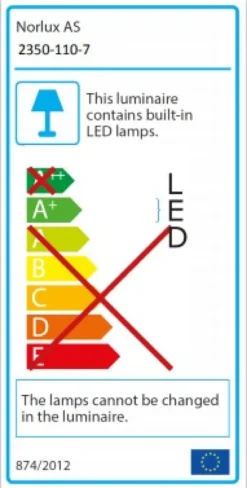 Ancha round udendørs væg/loftlampe, fast LED, 2500lm, antracit - Ledpro (restsalg)