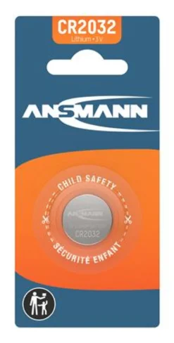 Ansmann CR2032, knapcelle batteri, 3V, 240mAh