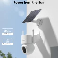 Aosu SolarCam D1 Max, overvågningskamera med solcelle, 3K, WiFi