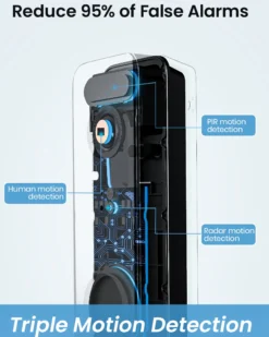 Aosu Video Doorbell Ultra, Smart video dørklokke, WiFi