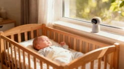 Aqara Camera Hub G350 Select, overvågningskamera med aftagelige ører, 4K, hvid, Matter