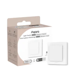 Aqara Light Switch H2, 2 knapper, 1 kanal