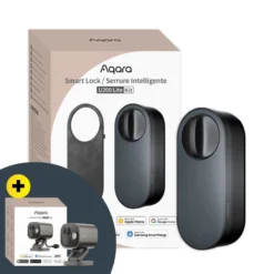Aqara Smart Lock U200 Lite Kit, sort + Camera Hub Pro (PoE)