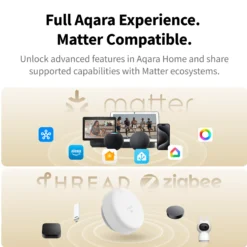 Aqara Spatial Multi-Sensor FP400, mmWave tilstedeværelsessensor/Presence Sensor, Matter (Thread) + Zigbee