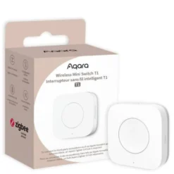 Aqara Wireless Mini Switch T1, Zigbee smart knap, hvid