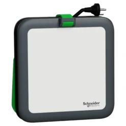 Arbejdslampe 6800 lumen, 55W, 1 udtag og USB A+C, IP54 - Thorsman