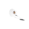 Arkitektlampe Hvid, E27 fatning, uden lyskilde