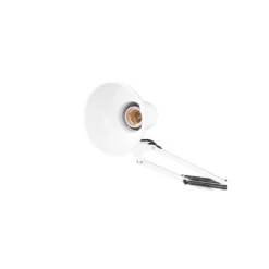 Arkitektlampe Hvid, E27 fatning, uden lyskilde
