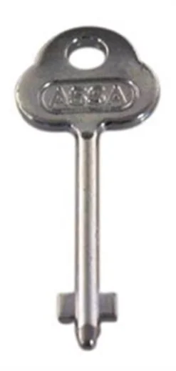 ASSA ABLOY omstillingsnøgle til Ruko/Assa lås 562, ubehandlet