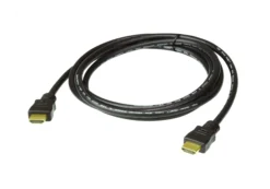 ATEN 1M HDMI 2.0 Cable M/M 30AWG Guld Sort