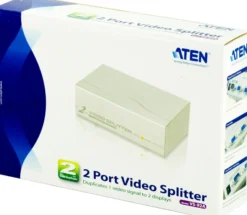 ATEN, VGA-splitter, 1-2, 1920x1440@60Hz, 250 MHz båndbredde, 1xHD15 h