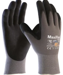 ATG MaxiFlex® Ultimate™ AD-APT® 42-874 arbejdshandsker, Sort/Grå, 10/XL
