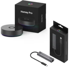 Athom Homey Pro (2026 - nyeste version) og Homey Pro Ethernet adapter (bundle)