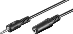 Audiokabel 3,5MM MINIJACK, HAN-HUN