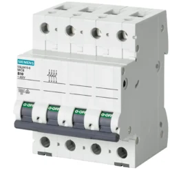 Automatsikring 6KA, 3P+N, C-karakteristik, 25A