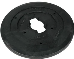 AVK Garniture bæreplade, type 1, 377mm, 30mm, sort