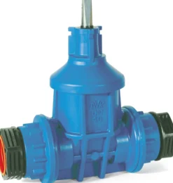 AVK 63 mm POM stikledningsventil PRK-kobling, PN16