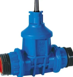 AVK 63 mm POM stikledningsventil PRK-kobling, PN16