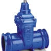 AVK skydeventil med muffer, 110 mm, PN16, til PVC-rør, duktiljern