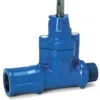 AVK 1.1/4"-1.1/4" stikledningsventil med indstiksmuffe/nippel, PN16
