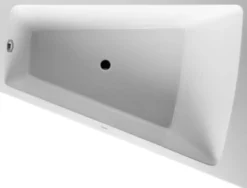 Badekar Paiova, 1700 x 1300 mm, hvid, hjørnemodel højre, med integreret