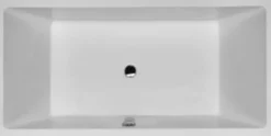 Badekar Starck, 180x90, til indbygning/badepanel, med 2 ryglæn - Duravit