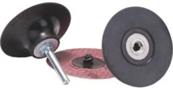 Bagskive SL3, Ø75mm, 1/4'' gevind, 6mm skaft, medi luftkøl - Flexovit