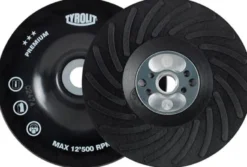 Bagskive til fiber, 115x22 M14 P uni hard - Tyrolit