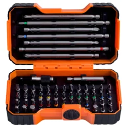 Bahco bitssæt, 1/4", 54 dele, LIGE-PH-PZ-TX-TX med hul-HEX