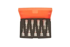 Bahco bitstoppesæt unbrako, 1/2", 9 dele, 4-17 mm