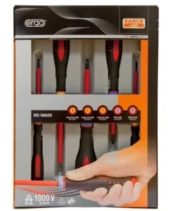 Bahco ERGO skruetrækkersæt, BE-9882S, 1000V