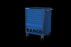Bahco E72 værktøjsvogn, 8 skuffer, blå