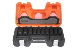 Bahco slagtoppesæt, 1/2", 10-27 mm, 14 dele