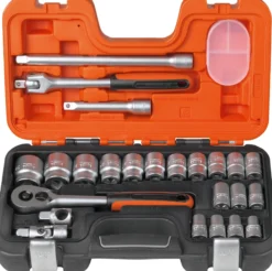 Bahco S240 topnøglesæt, 1/2", 24 dele (10-32 mm)