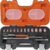 Bahco topnøglesæt, 1/4", 16 dele, 4-13 mm