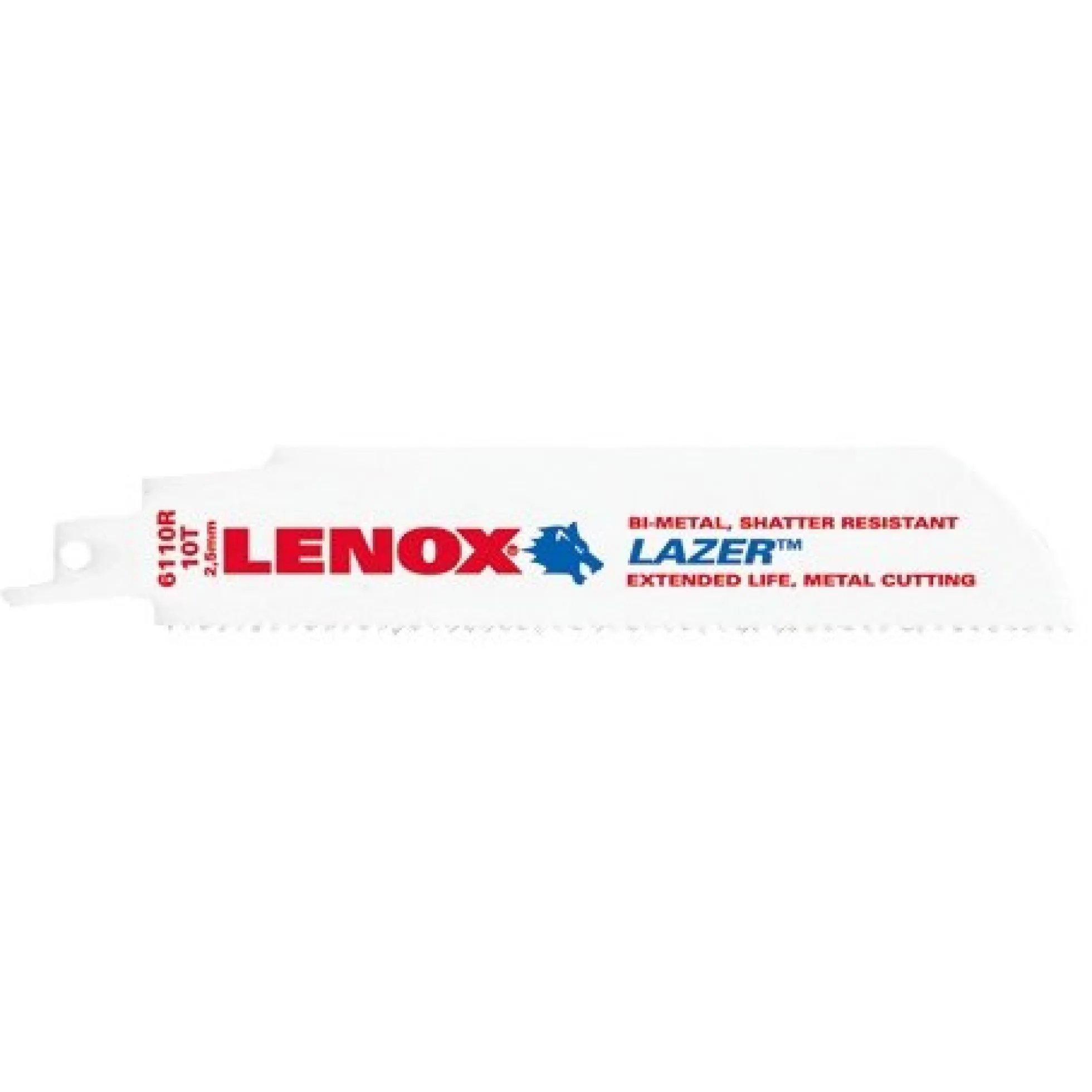Bajonetsavklinge, 150 mm, 10 tpi, til metal - Lenox