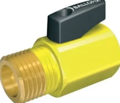 BALLOFIX gaskuglehane mf/np m. greb - 1/2"