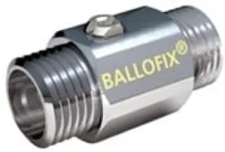BALLOFIX kuglehane np/np uden håndtag krom - 1/2"