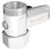 BALLOFIX kuglehane t-stykke mf/np (løs omløber) m. kontraventil og håndtag - 3/4" x 1/2" x 3/4"