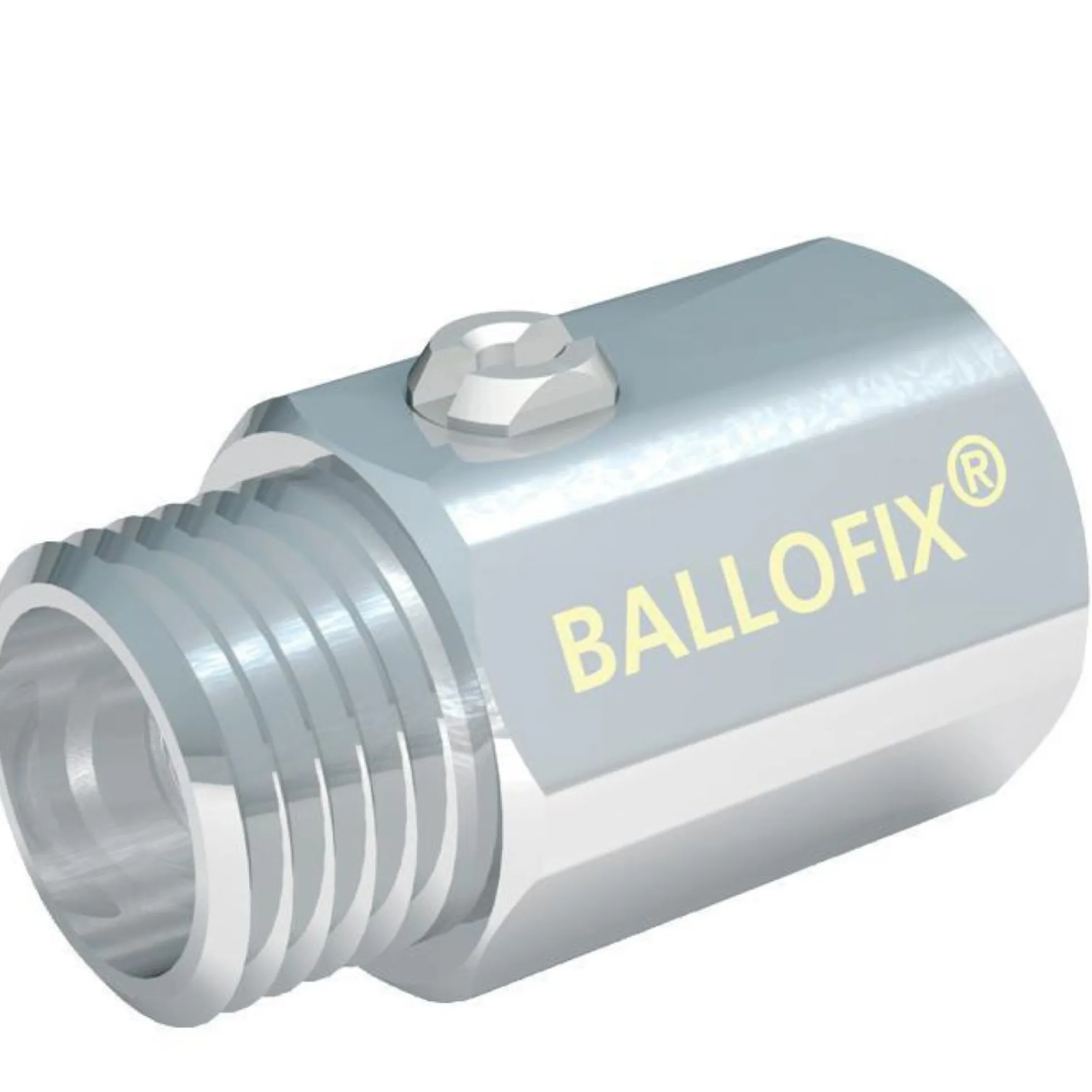 BALLOFIX® uden håndtag muffe/nippel 3/4 Rå