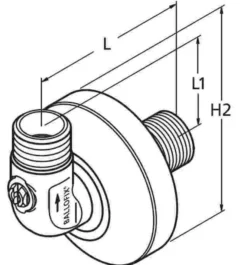 BALLOFIX® 1/2" vinkel