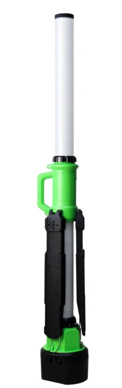 Bandit LED-arbejdslampe med batteriskift til 5 brands, 60 W, 360° (restsalg)