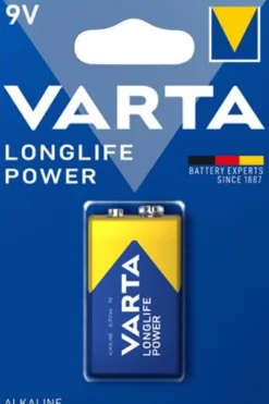 Batteri alkaline 6LR61-1B 9V