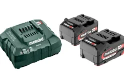 Batterisæt med lader 18V, 2x4,0Ah, ASC55