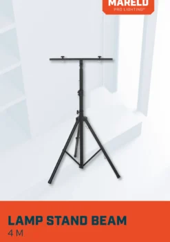 Beam stativ til arbejdslamper, 4,0 meter - Mareld (restsalg)